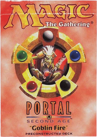 Product image for Portal Second Age Theme Deck Goblin Fire