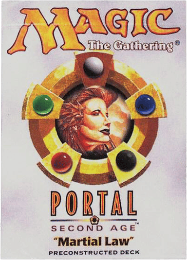 Product image for Portal Second Age Theme Deck Martial Law