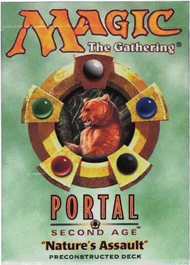 Product image for Portal Second Age Theme Deck Natures Assault