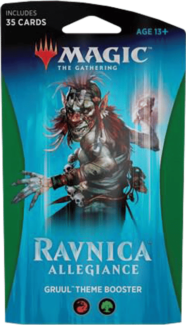 Product image for Ravnica Allegiance Theme Booster Pack Gruul