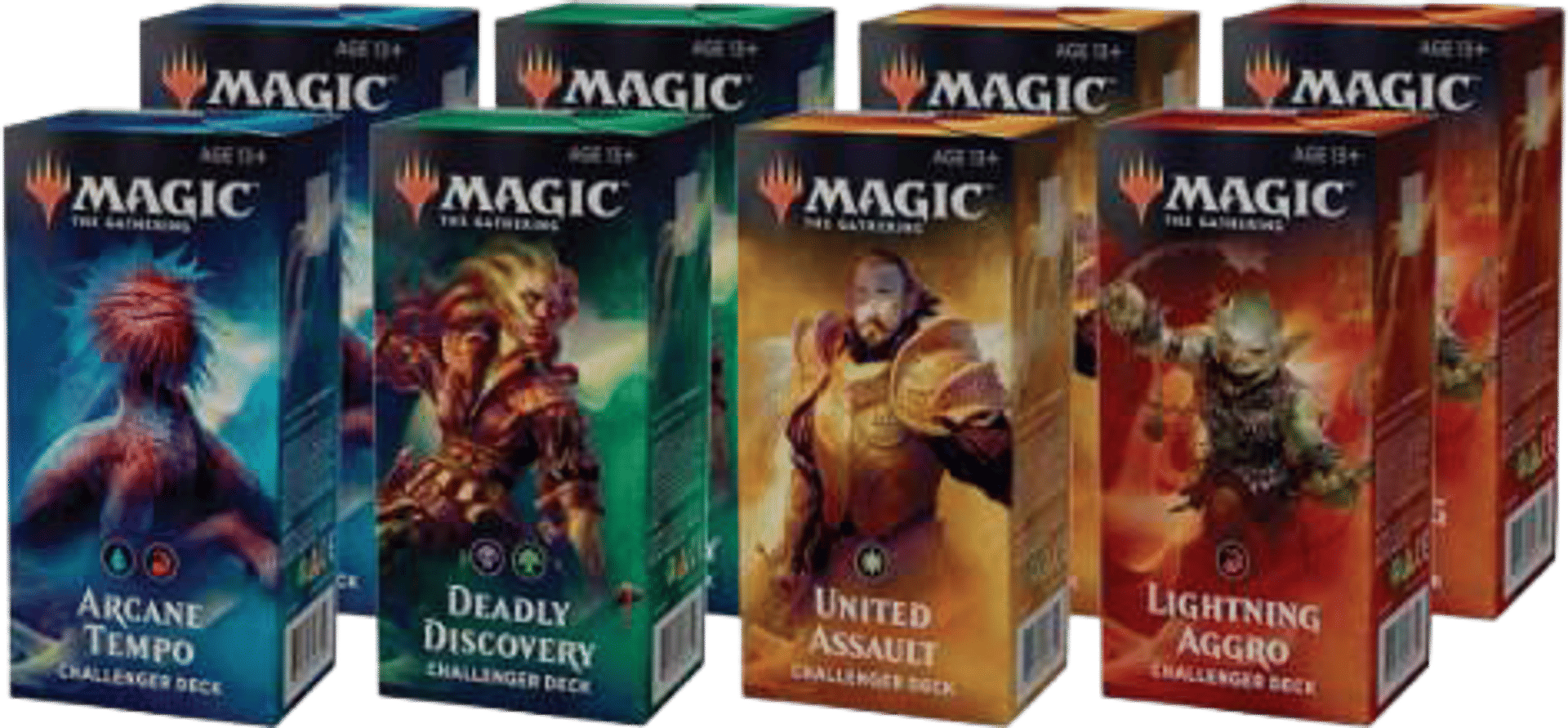 Challenger Deck 2019 Display — Challenger Decks 2019 — Magic: The Gathering