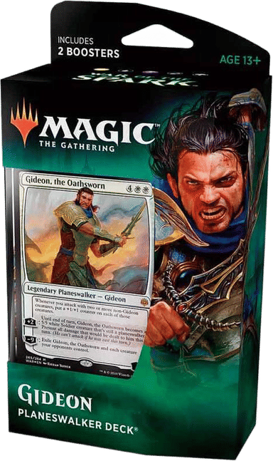 Product image for War of the Spark Planeswalker Deck Gideon