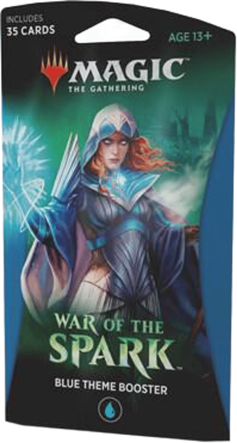 War of the Spark Theme Booster Pack Blue from War of the Spark - Magic: The Gathering