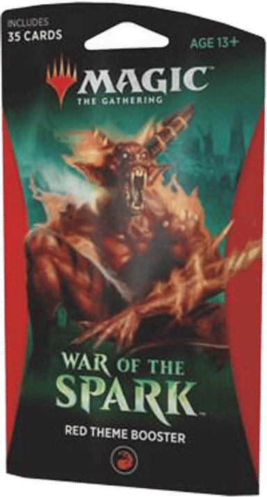 Product image for War of the Spark Theme Booster Pack Red