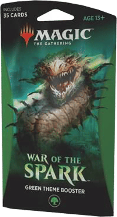 Product image for War of the Spark Theme Booster Pack Green