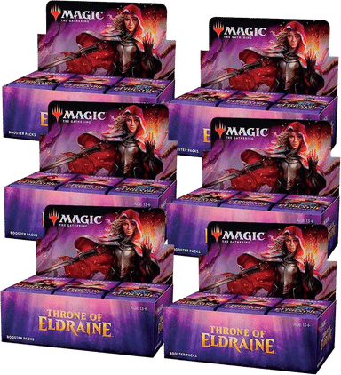 Product image for Carton de boîtes de boosters Draft Throne of Eldraine