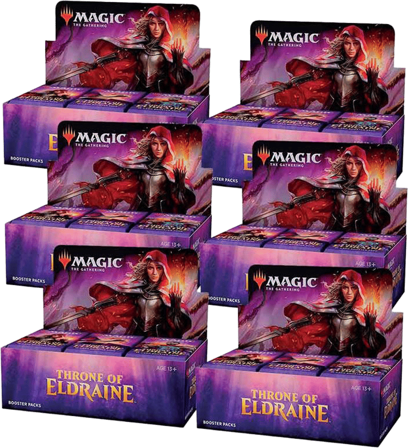 Carton de boîtes de boosters Draft Throne of Eldraine from Throne of Eldraine - Magic: The Gathering