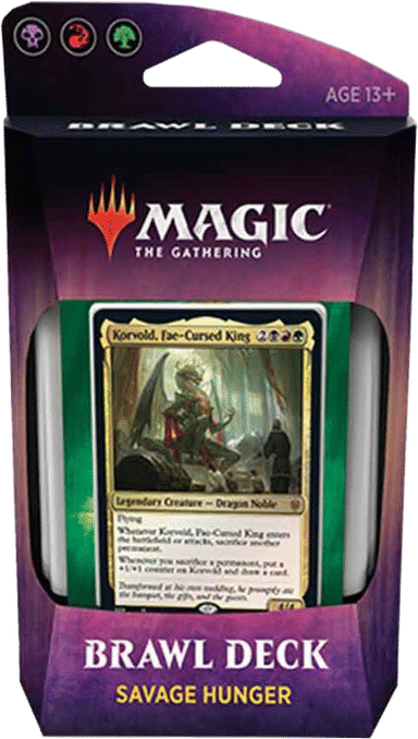 Product image for Brawl Deck Throne of Eldraine Savage Hunger