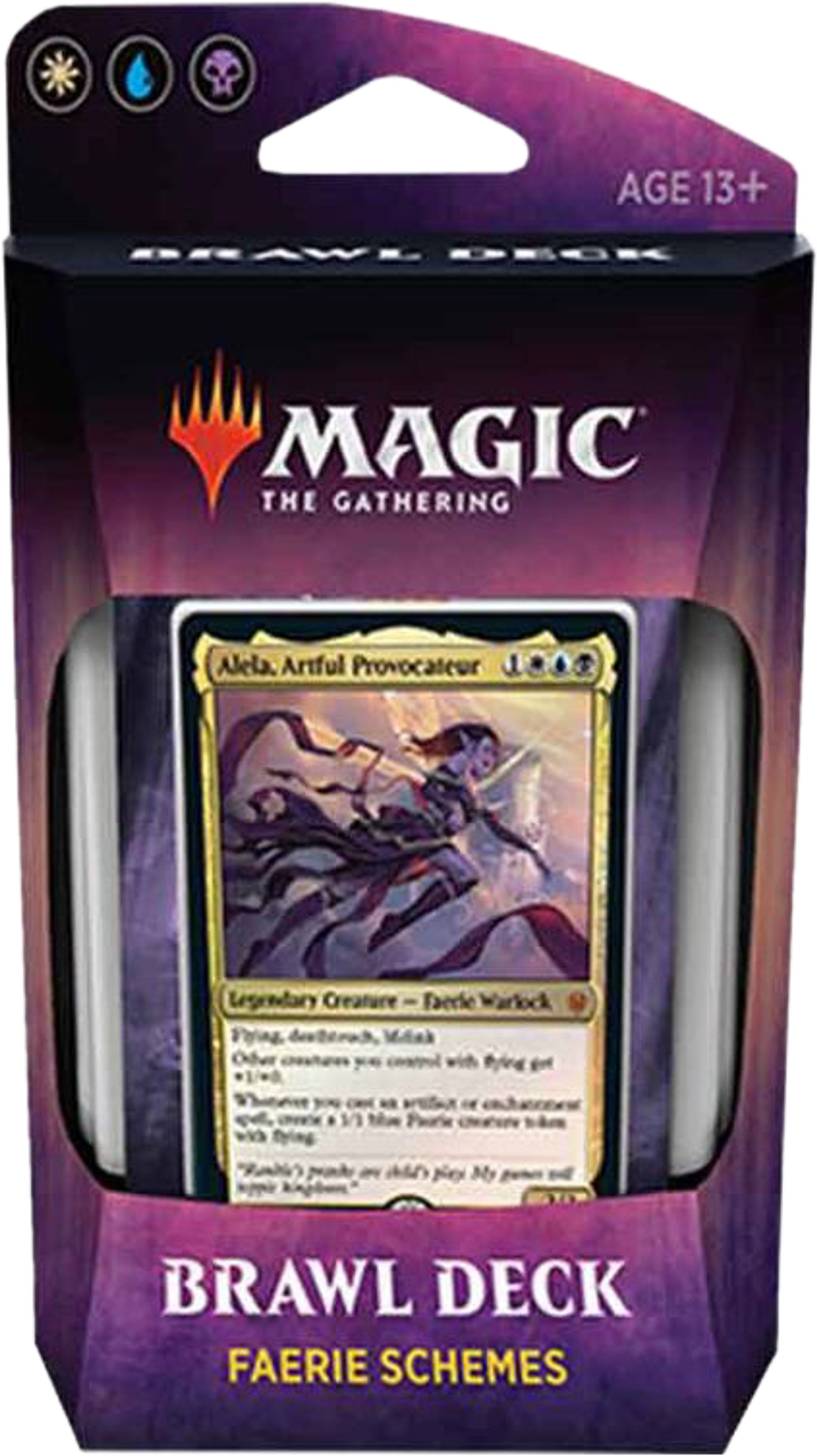 Throne of Eldraine Brawl Deck Faerie Schemes from Throne of Eldraine - Magic: The Gathering
