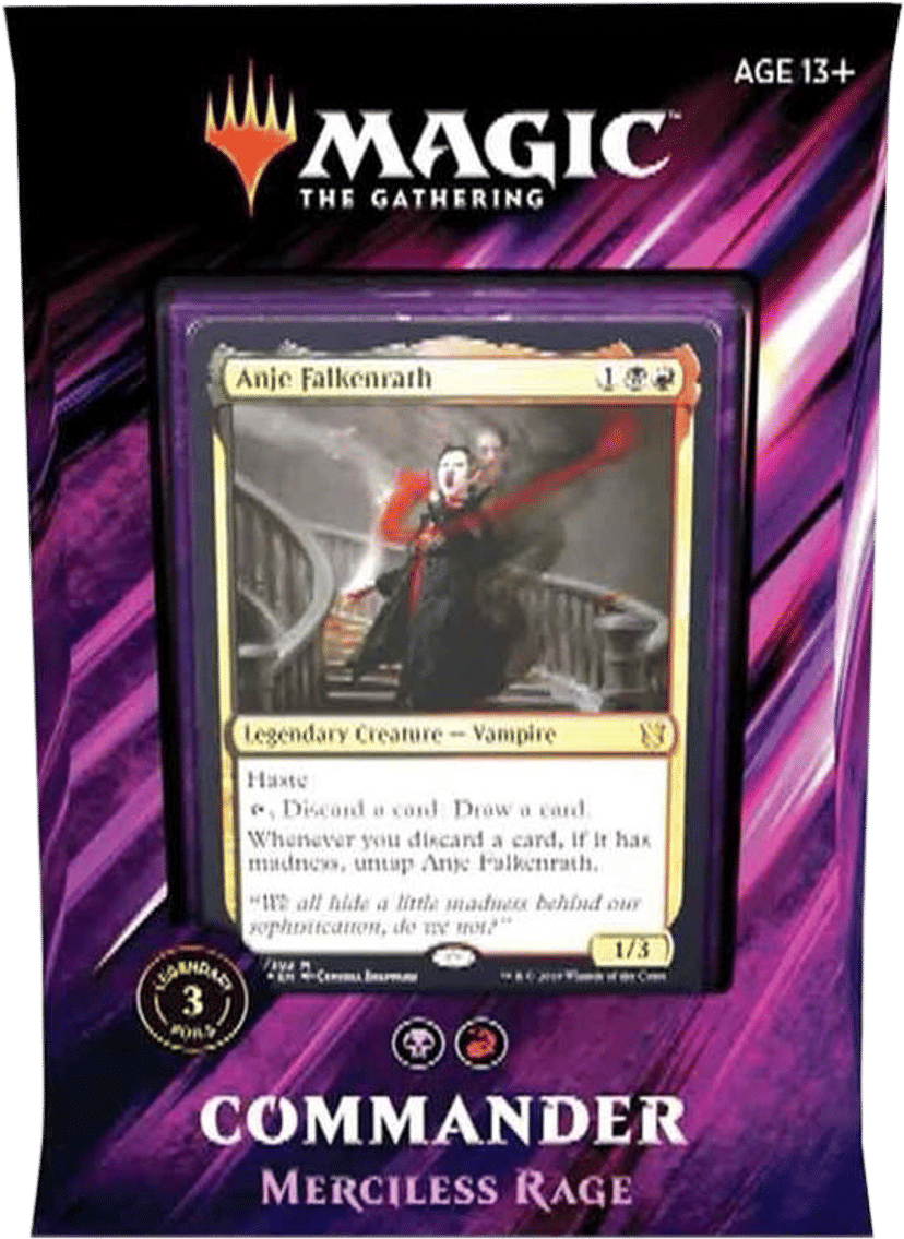 Commander 2019 Commander Deck Merciless Rage from Commander 2019 - Magic: The Gathering