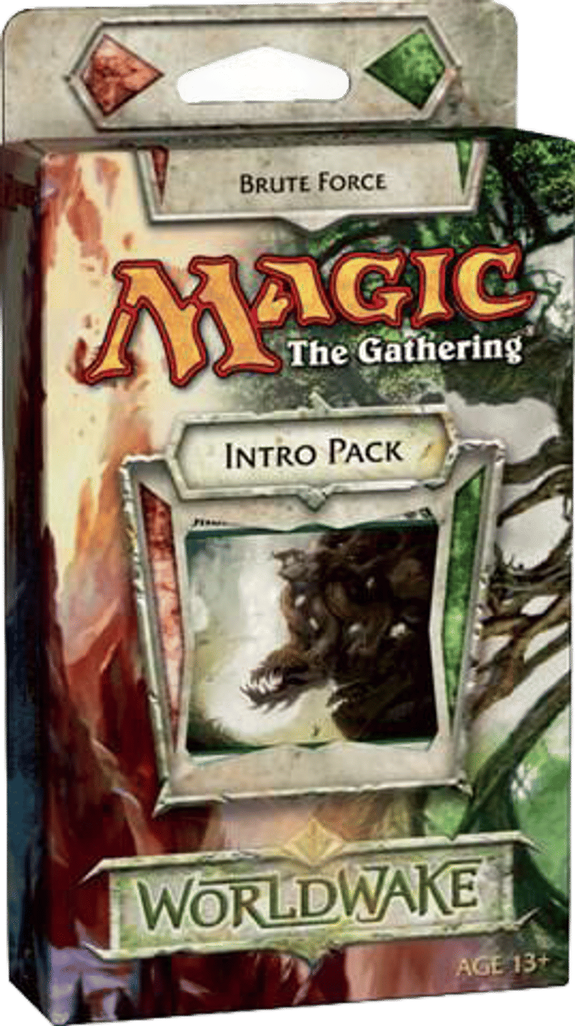 Intro Pack Worldwake Brute Force from Worldwake - Magic: The Gathering
