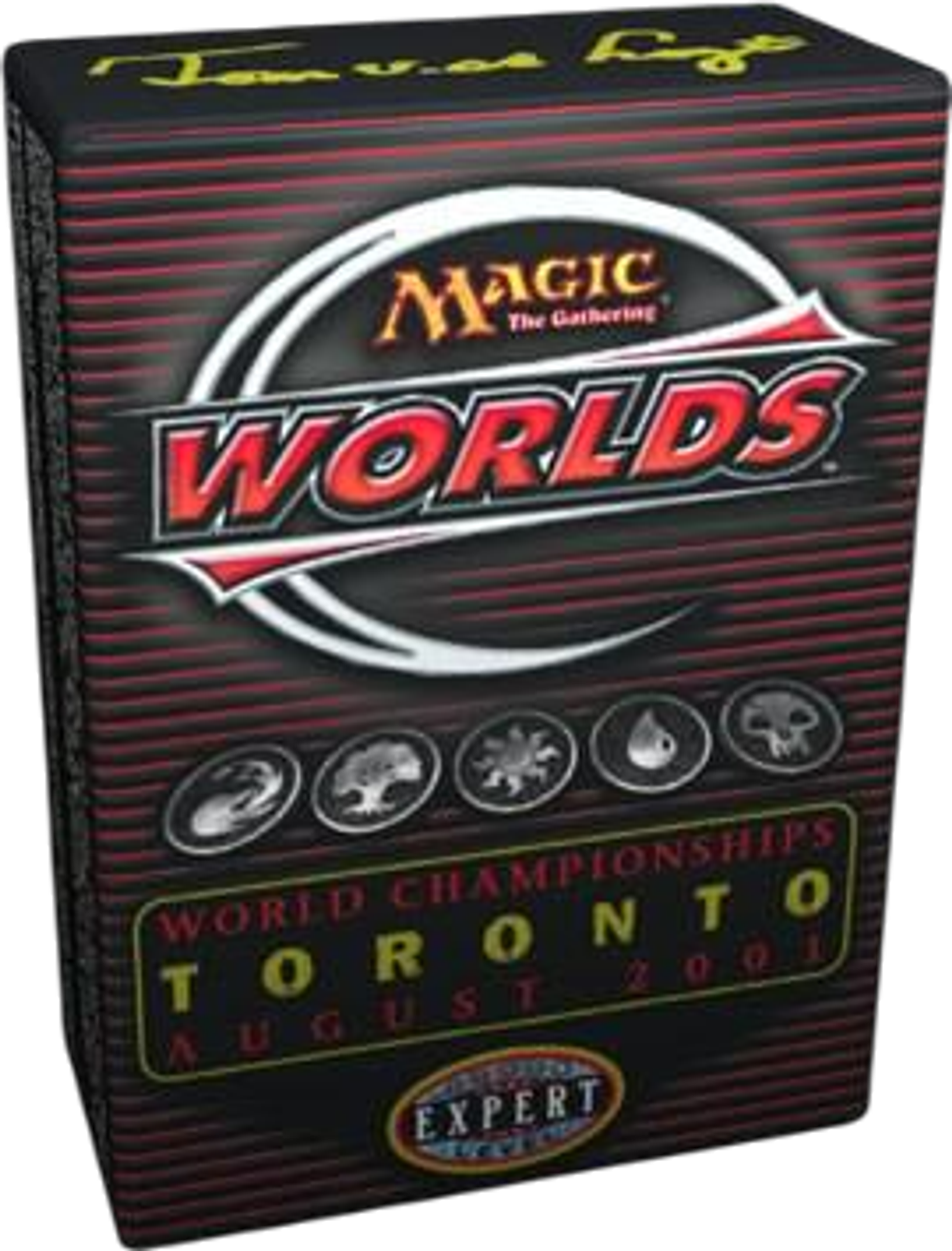2001 World Championship Deck Box from World Championship Decks 2001 - Magic: The Gathering