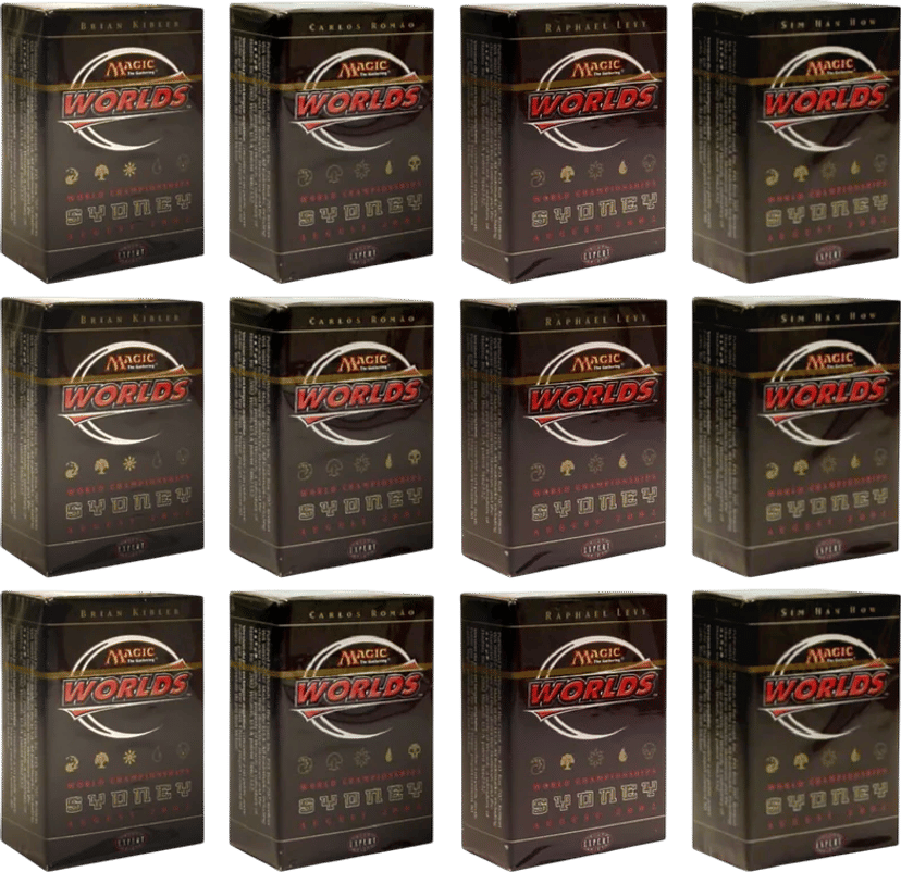 2002 World Championship Deck Box from World Championship Decks 2002 - Magic: The Gathering