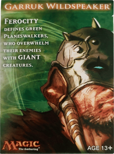Product image for 2012 Core Set Sample Deck Garruk Wildspeaker