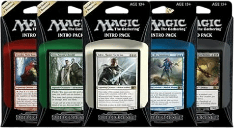 2013 Core Set Intro Pack Display — Magic 2013 — Magic: The Gathering