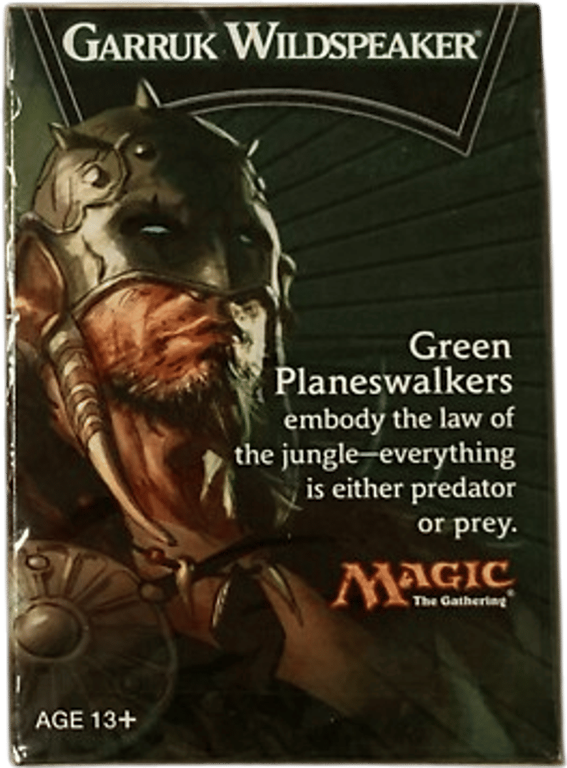 2013 Core Set Sample Deck Garruk Wildspeaker from Magic 2013 - Magic: The Gathering