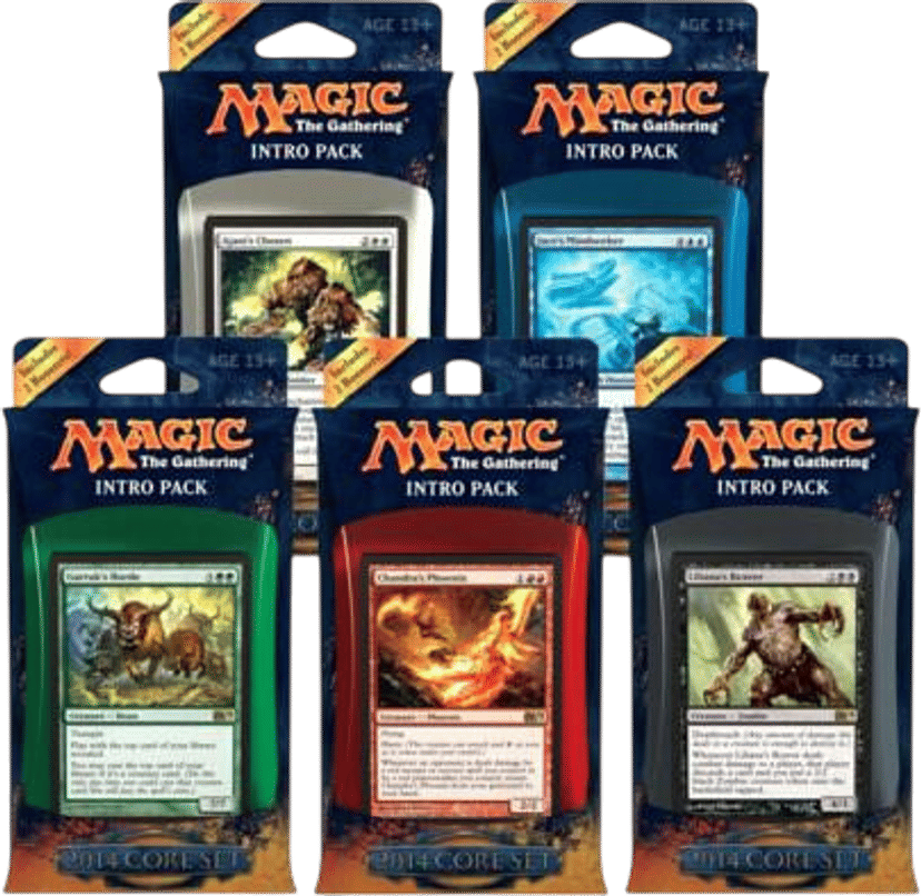 2014 Core Set Intro Pack Display from Magic 2014 - Magic: The Gathering