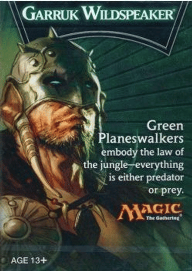 Product image for 2014 Core Set Sample Deck Garruk Wildspeaker