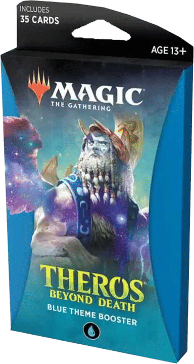 Product image for Theros Beyond Death Theme Booster Pack Blue
