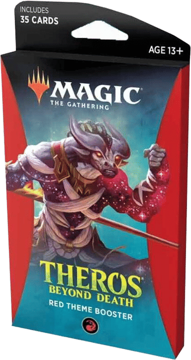 Product image for Theros Beyond Death Theme Booster Pack Red