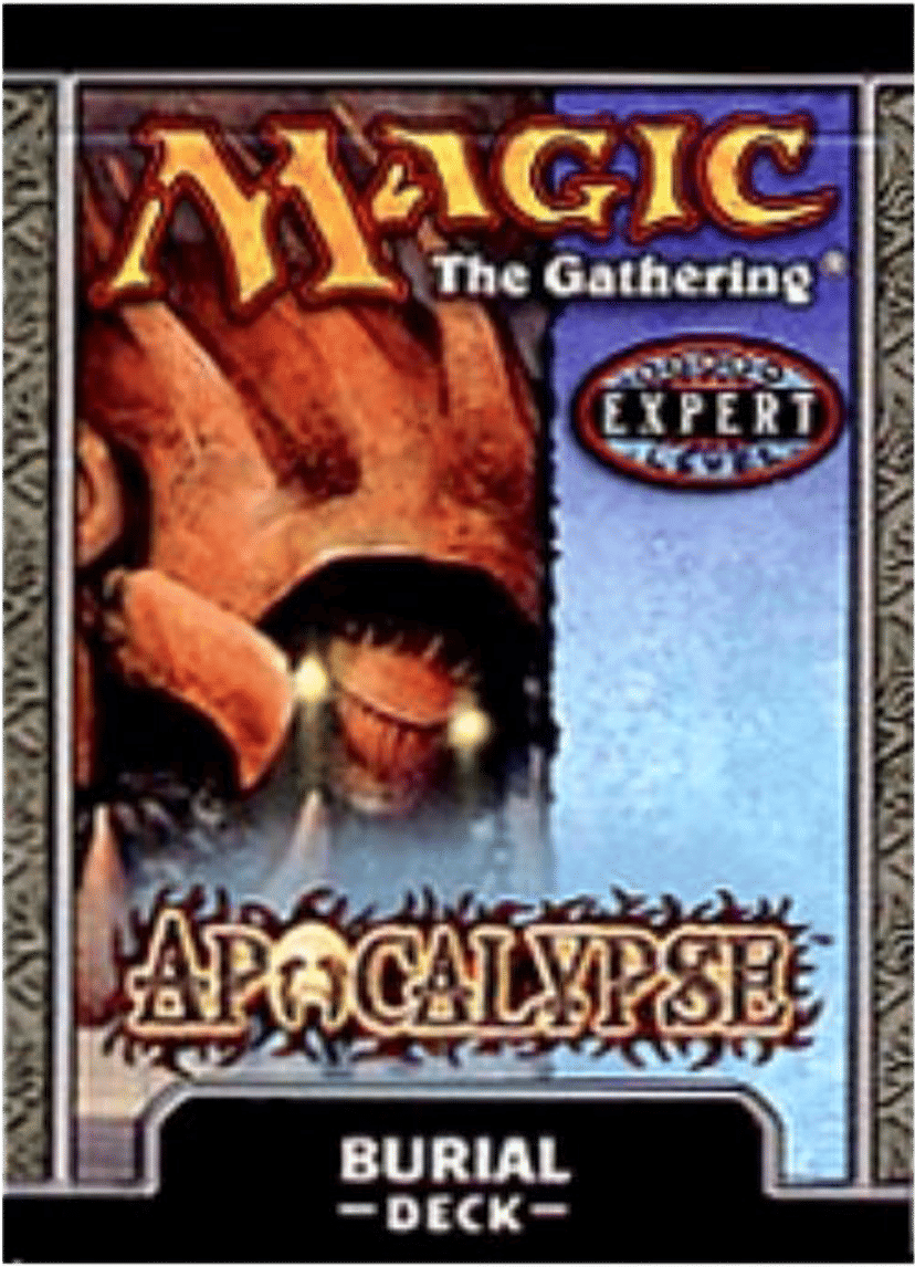 Apocalypse Theme Deck Burial from Apocalypse - Magic: The Gathering