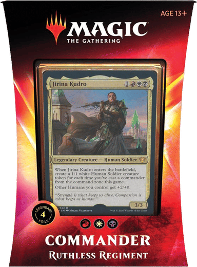 Product image for Commander 2020 Commander Deck Ruthless Regiment