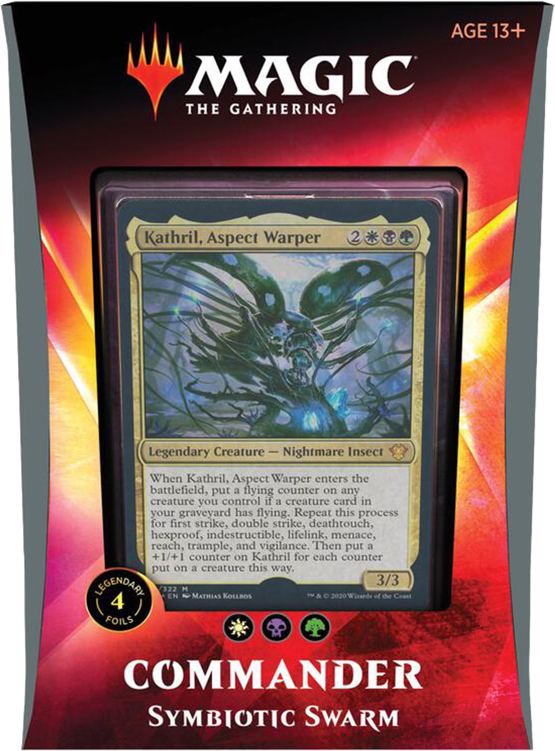 Commander 2020 Commander Deck Symbiotic Swarm — Commander 2020 — Magic: The Gathering