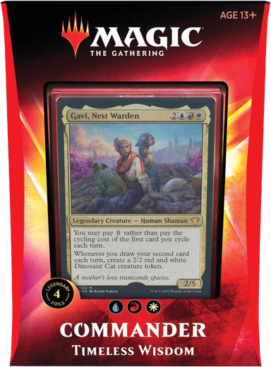 Product image for Commander 2020 Commander Deck Timeless Wisdom