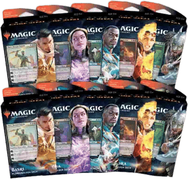 Product image for Core Set 2021 Planeswalker Deck Display