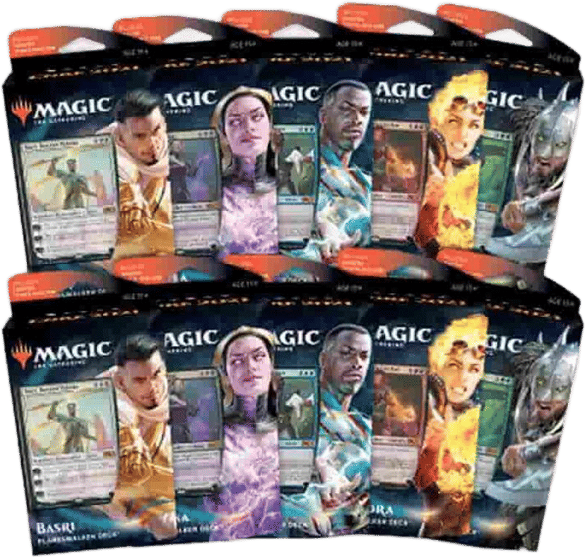 Planeswalker Deck Core Set 2021 Display from Core Set 2021 - Magic: The Gathering