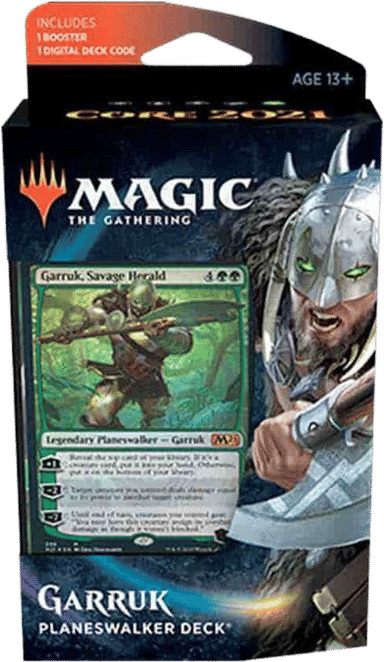 Product image for Core Set 2021 Planeswalker Deck Garruk