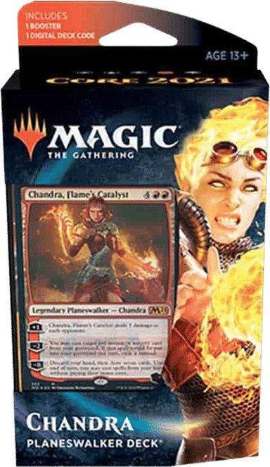 Product image for Core Set 2021 Planeswalker Deck Chandra
