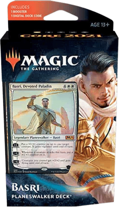 Product image for Core Set 2021 Planeswalker Deck Basri