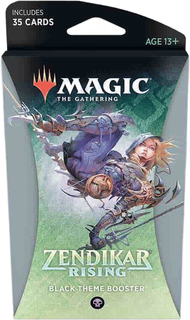 Product image for Zendikar Rising Theme Booster Black