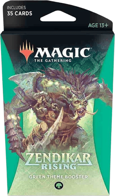 Product image for Zendikar Rising Theme Booster Green
