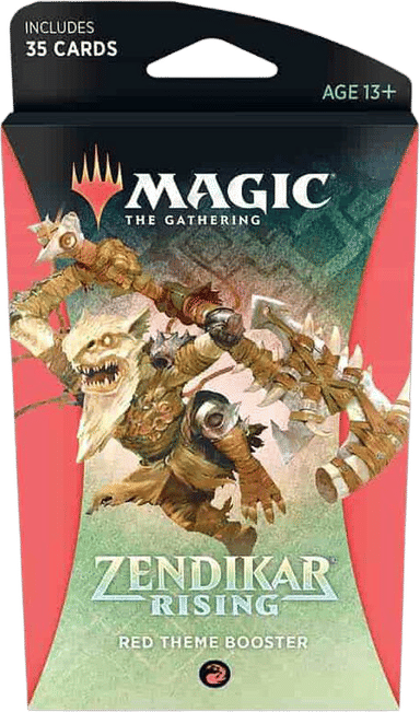 Product image for Zendikar Rising Theme Booster Red