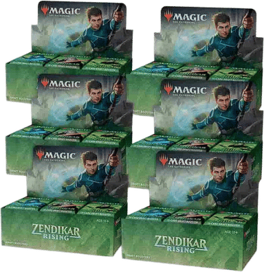Product image for Zendikar Rising Draft Booster Box Case