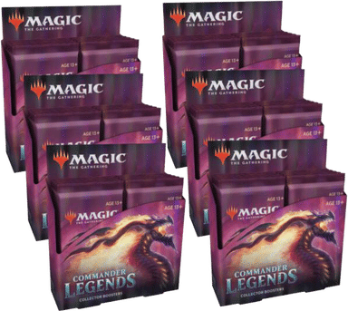 Product image for Commander Legends Collector Booster Box Case