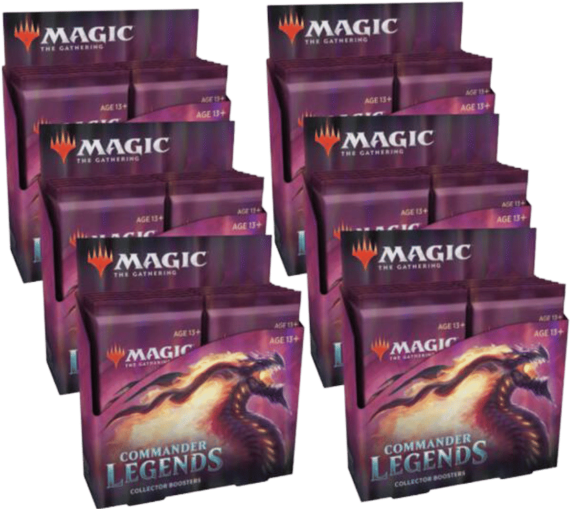 Commander Legends Collector Booster Box Case from Commander Legends - Magic: The Gathering