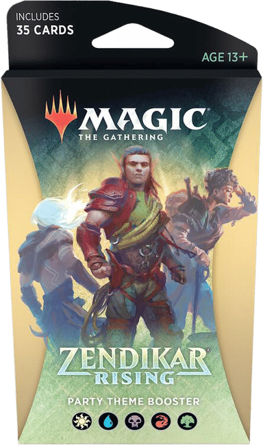 Product image for Zendikar Rising Theme Booster Party