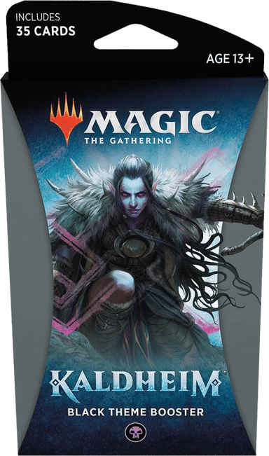 Product image for Kaldheim Theme Booster Black