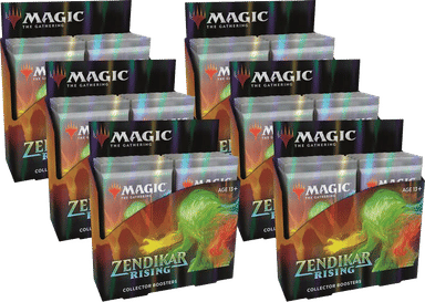 Product image for Zendikar Rising Collector Booster Box Case
