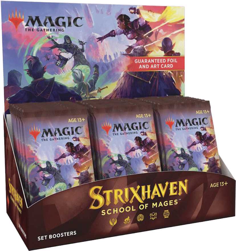 Boîte de boosters Set Strixhaven School of Mages from Strixhaven: School of Mages - Magic: The Gathering