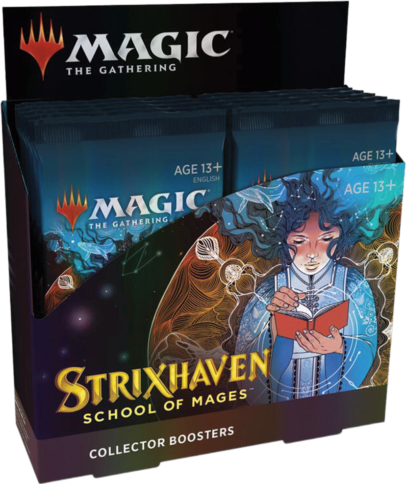 Boîte de boosters Collector Strixhaven School of Mages from Strixhaven: School of Mages - Magic: The Gathering