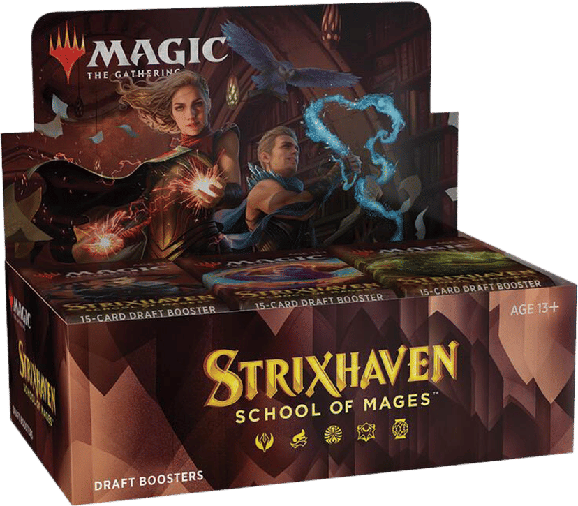 Boîte de boosters Draft Strixhaven School of Mages from Strixhaven: School of Mages - Magic: The Gathering