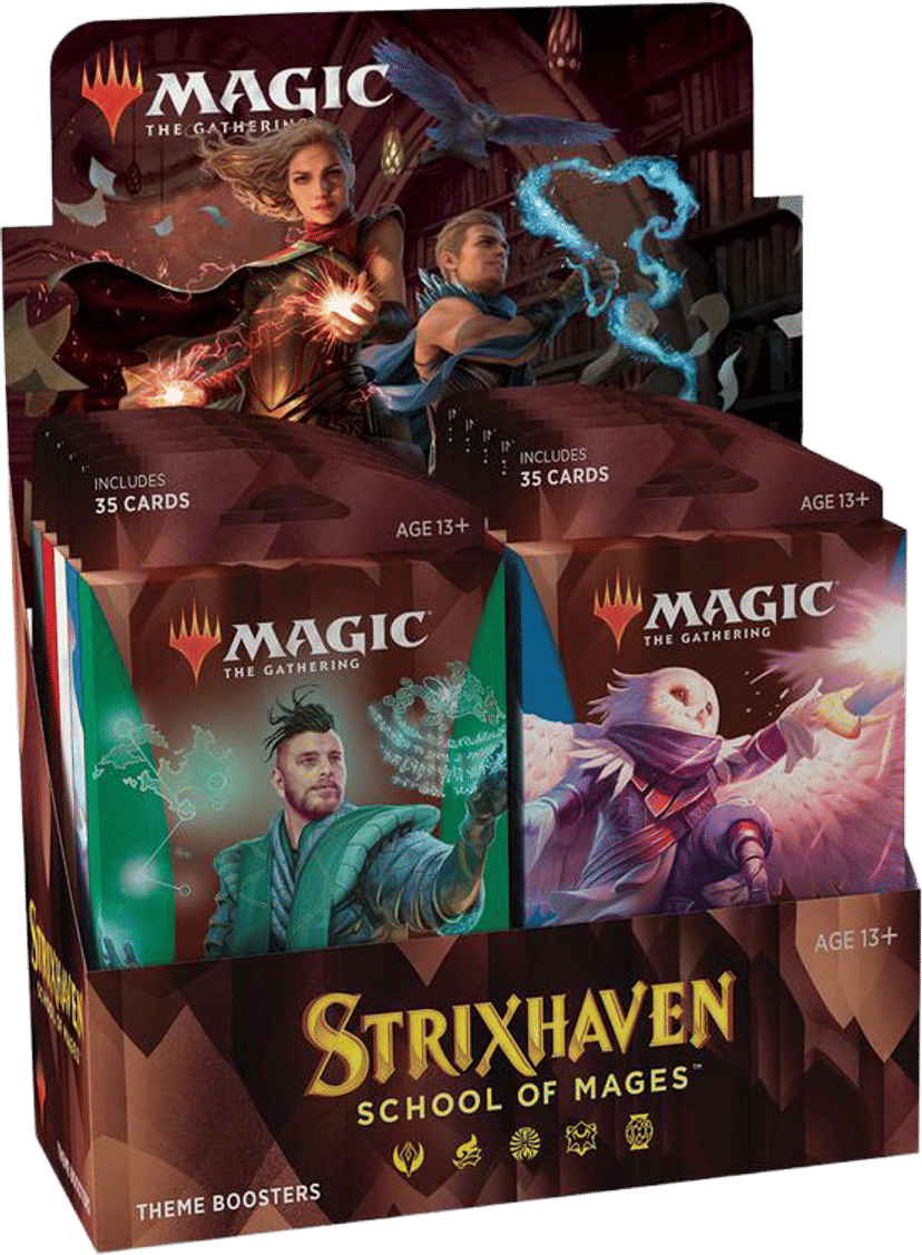 Boîte de boosters Strixhaven School of Mages Theme from Strixhaven: School of Mages - Magic: The Gathering