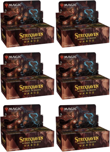 Product image for Carton de boîtes de boosters Draft Strixhaven School of Mages