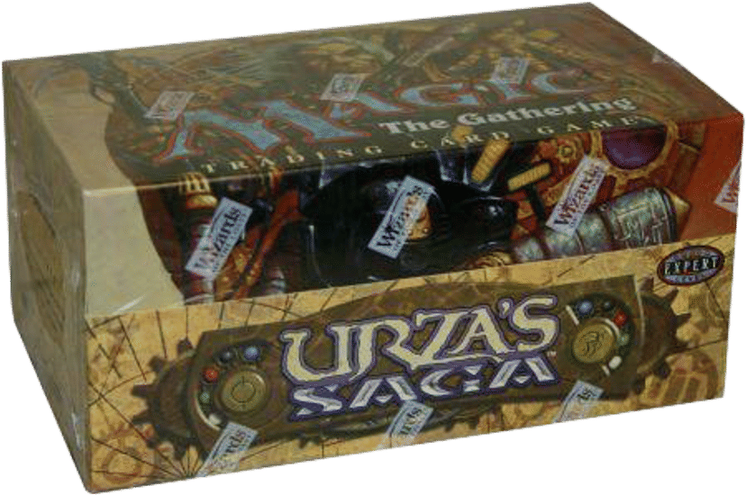 Urzas Saga Tournament Pack Display from Urza's Saga - Magic: The Gathering