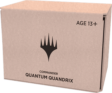 Product image for Deck Commander Commander 2021 Quantum Quandrix Minimal Packaging