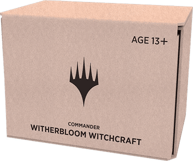 Product image for Deck Commander Commander 2021 Witherbloom Witchcraft Minimal Packaging